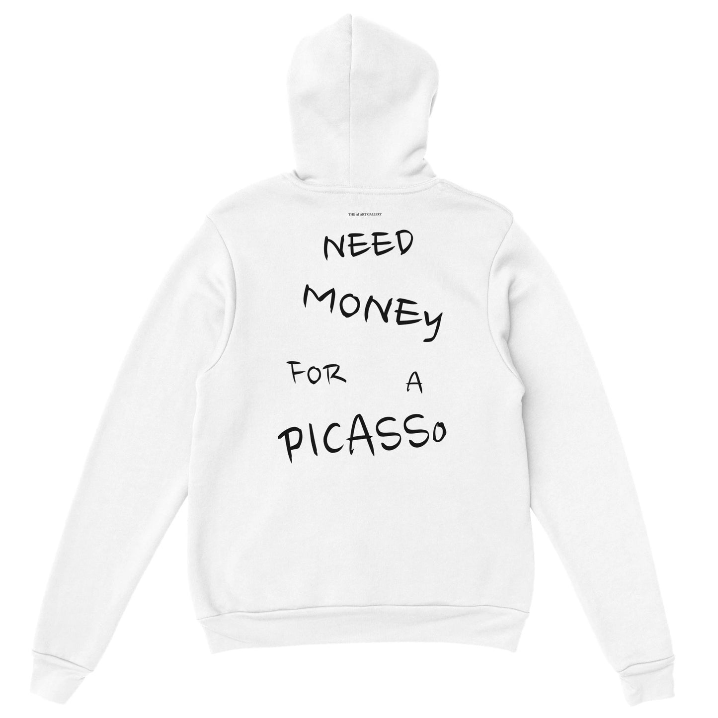 NEED MONEY FOR A PICASSO / Hoodie / White