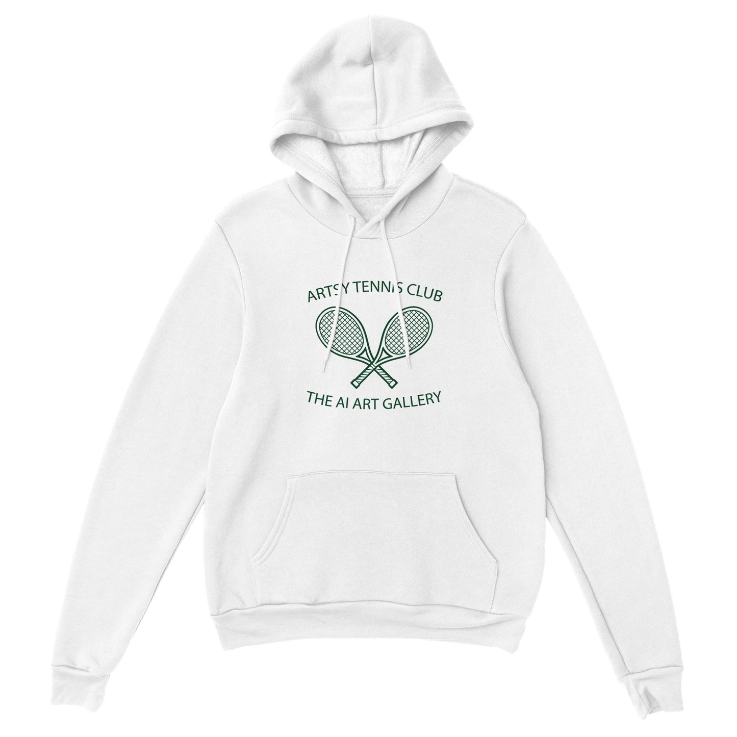 ARTSY TENNIS CLUB / / Hoodie / white