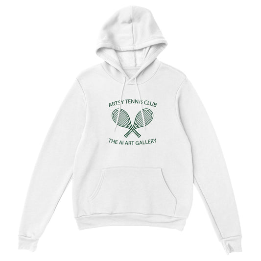 ARTSY TENNIS CLUB / / Hoodie / white
