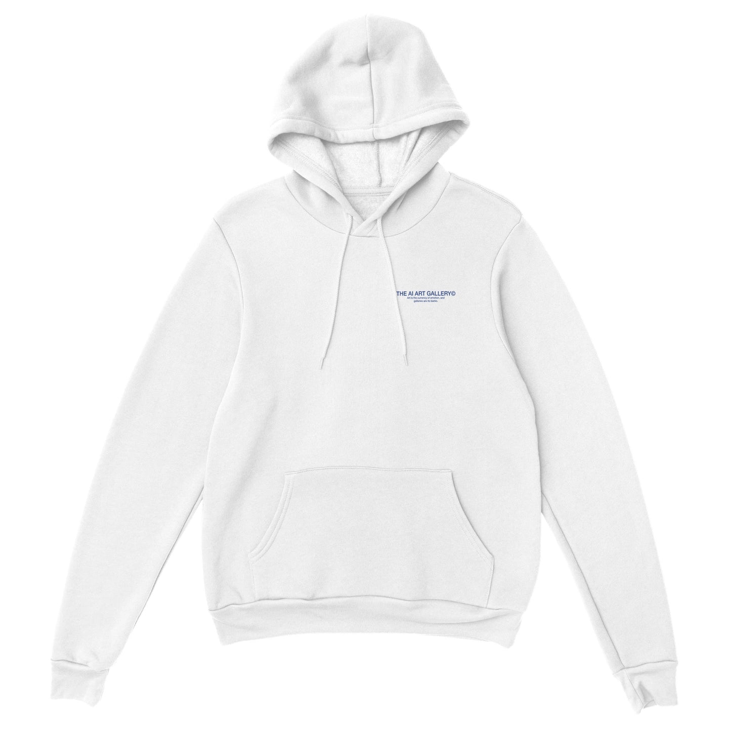 distortion / Gallery Staff Collection / Hoodie / white