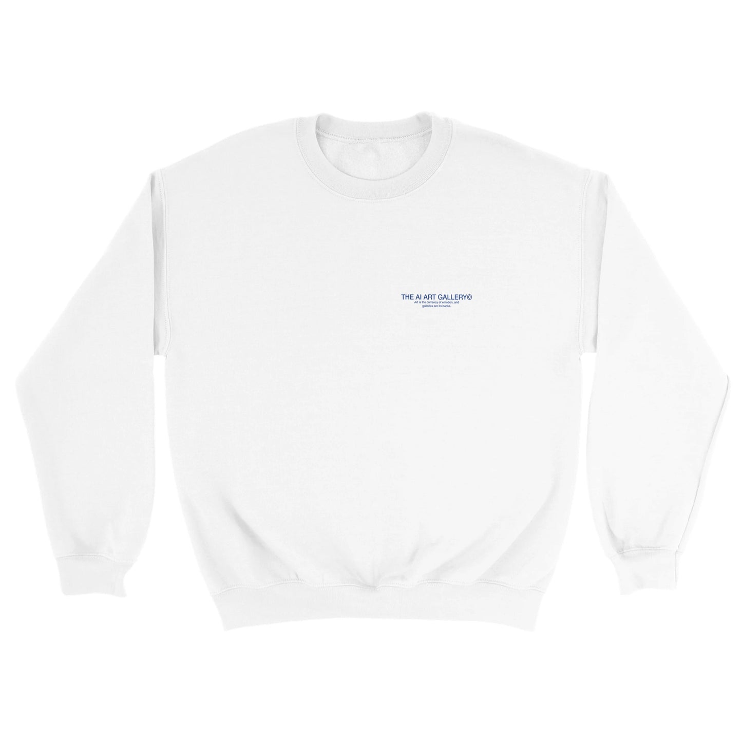 distortion / Gallery Staff Collection / Sweatshirt / white