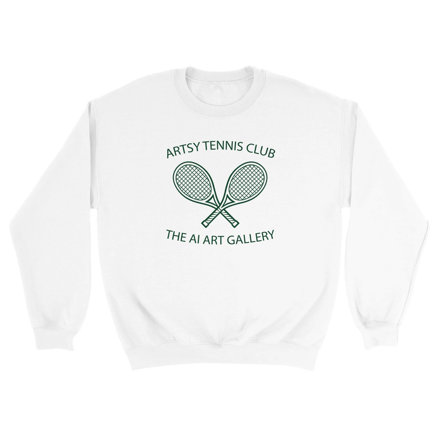 ARTSY TENNIS CLUB / / Sweatshirt / White