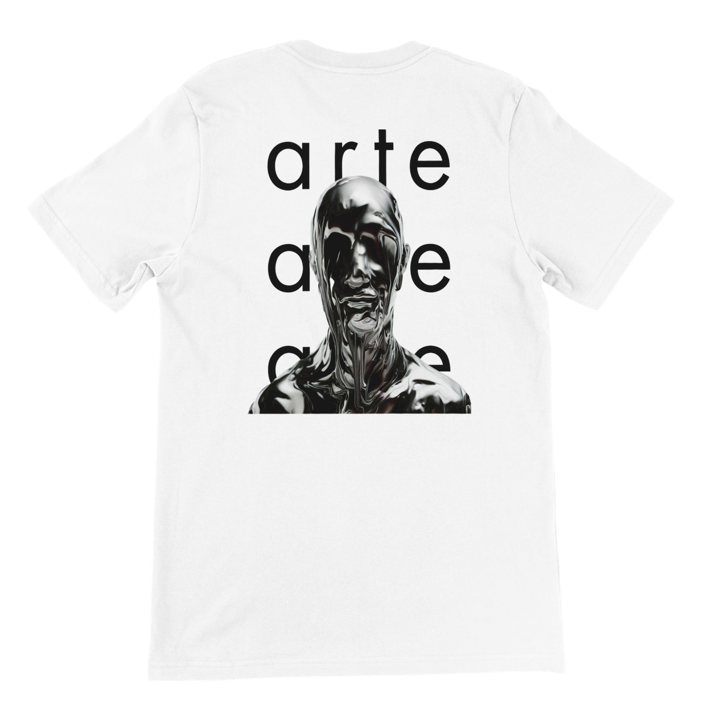 arte black / Gallery Staff Collection / T-shirt / white