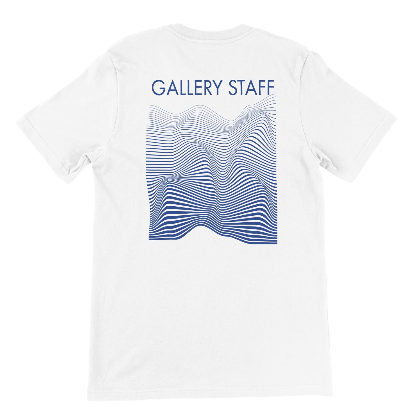 distortion / Gallery Staff Collection / T-shirt / white