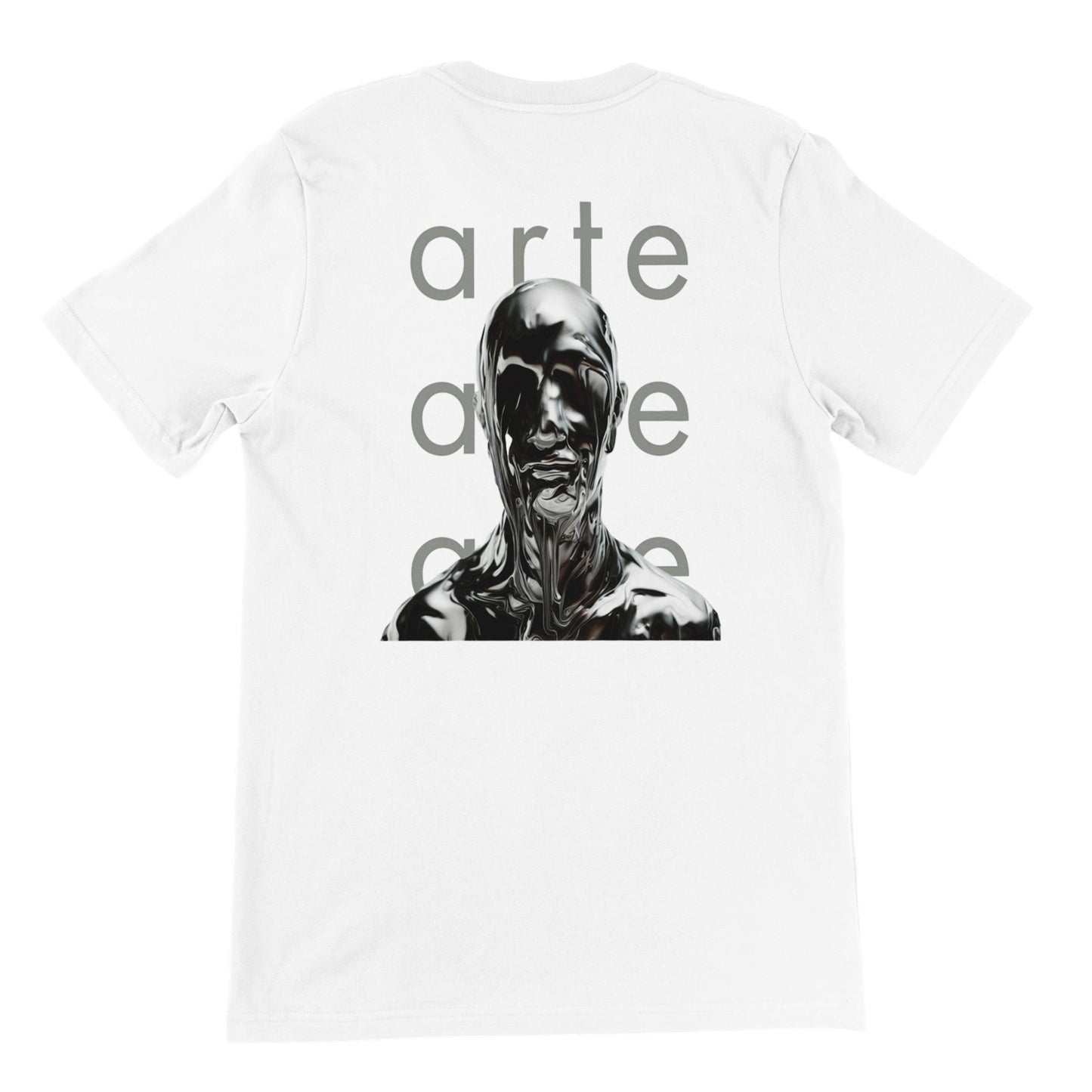arte silver / Gallery Staff Collection / T-shirt / white