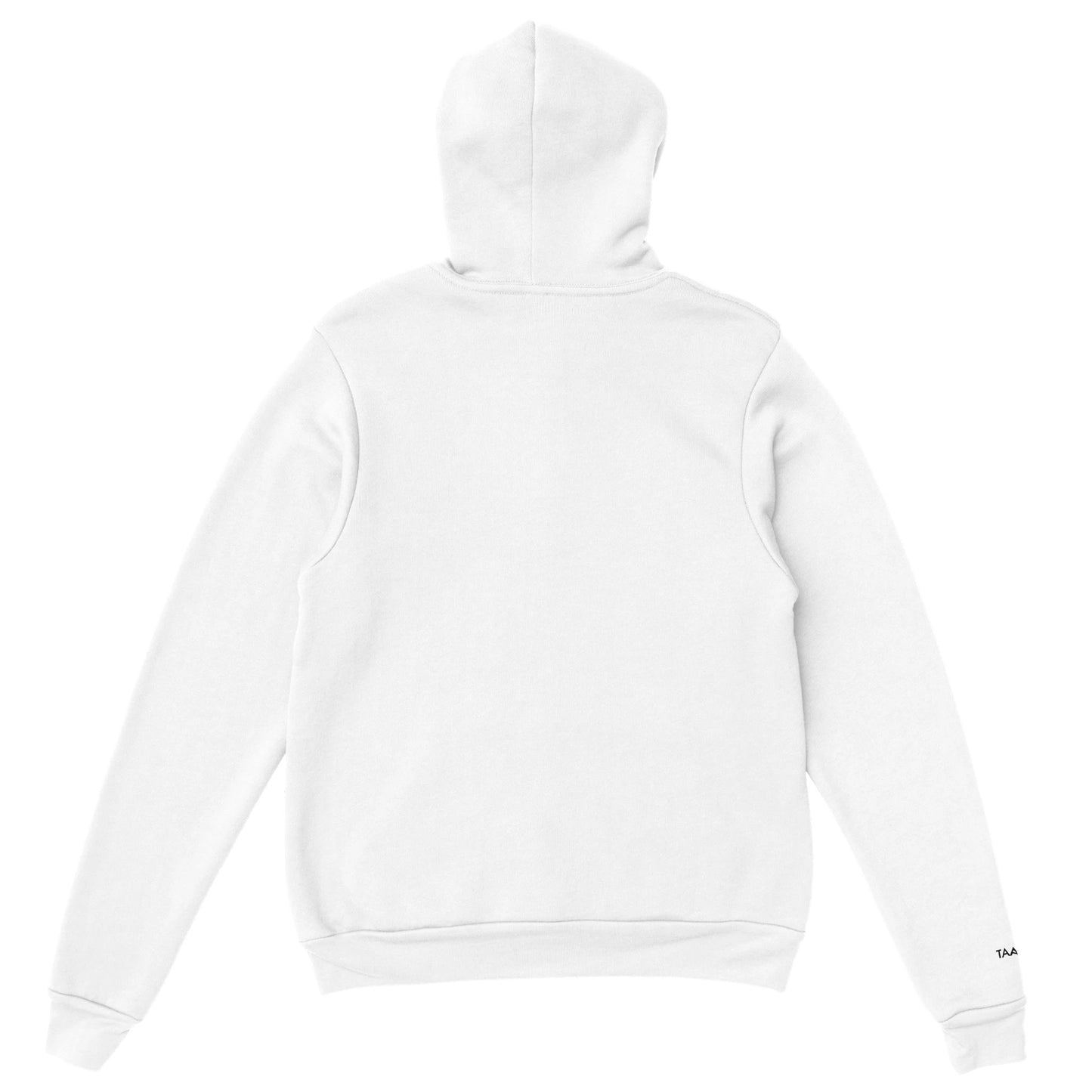 Chain Stitch Logo / Hoodie / white & Black