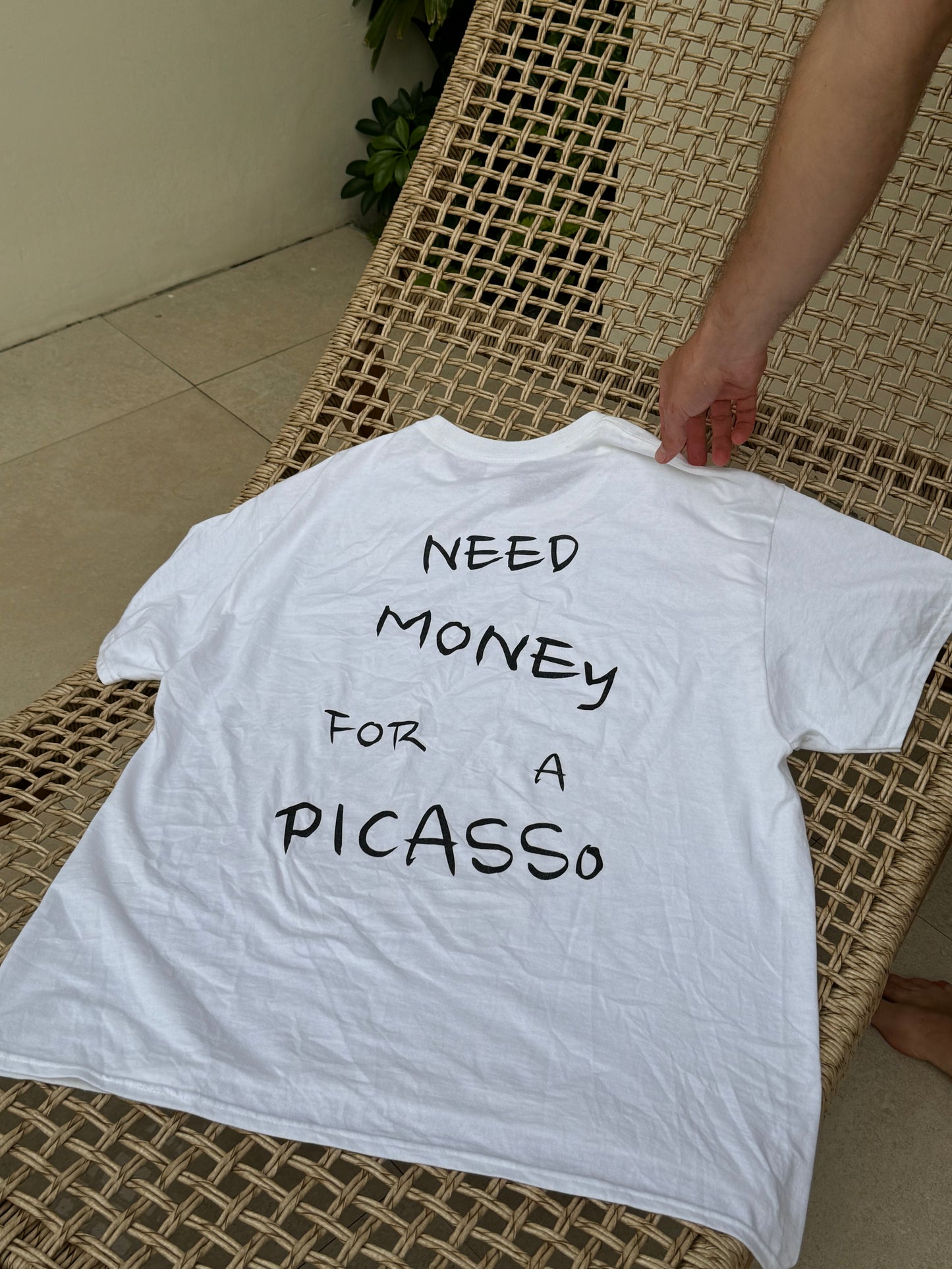 NEED MONEY FOR A PICASSO Tee - ART GALLERY COLLECTION
