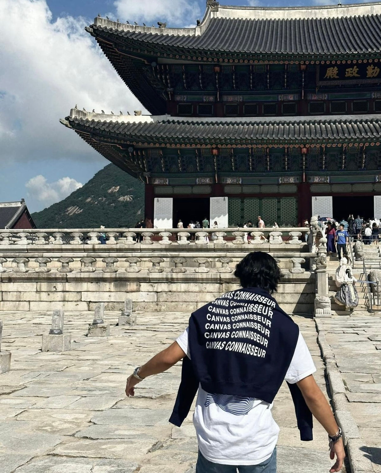CANVAS CONNAISSEUR / Sweatshirt / navy