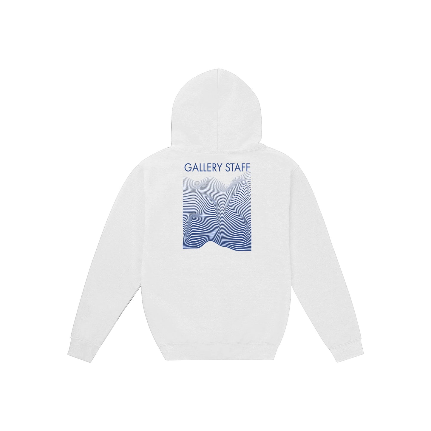 distortion / Gallery Staff Collection / Hoodie / white