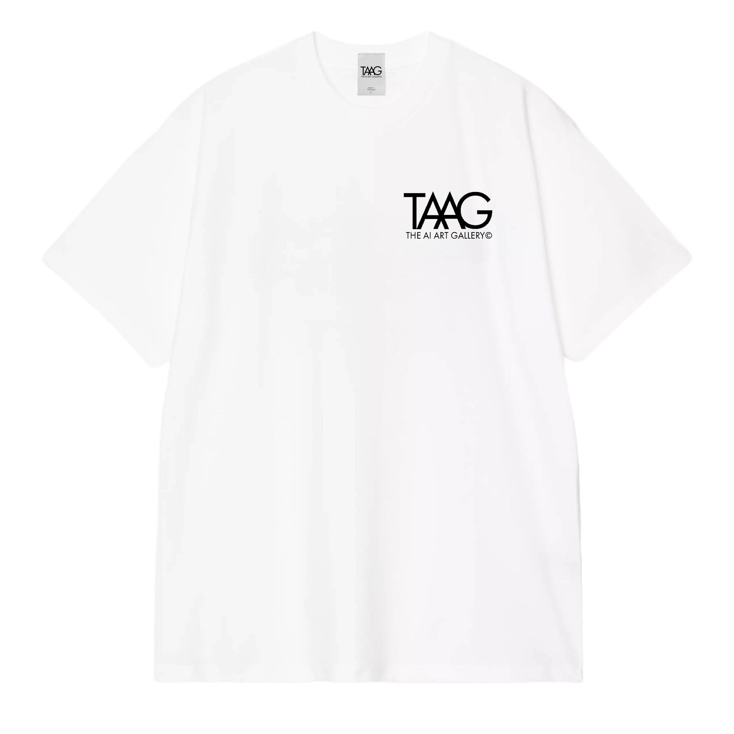 Make Art not War Tee / White