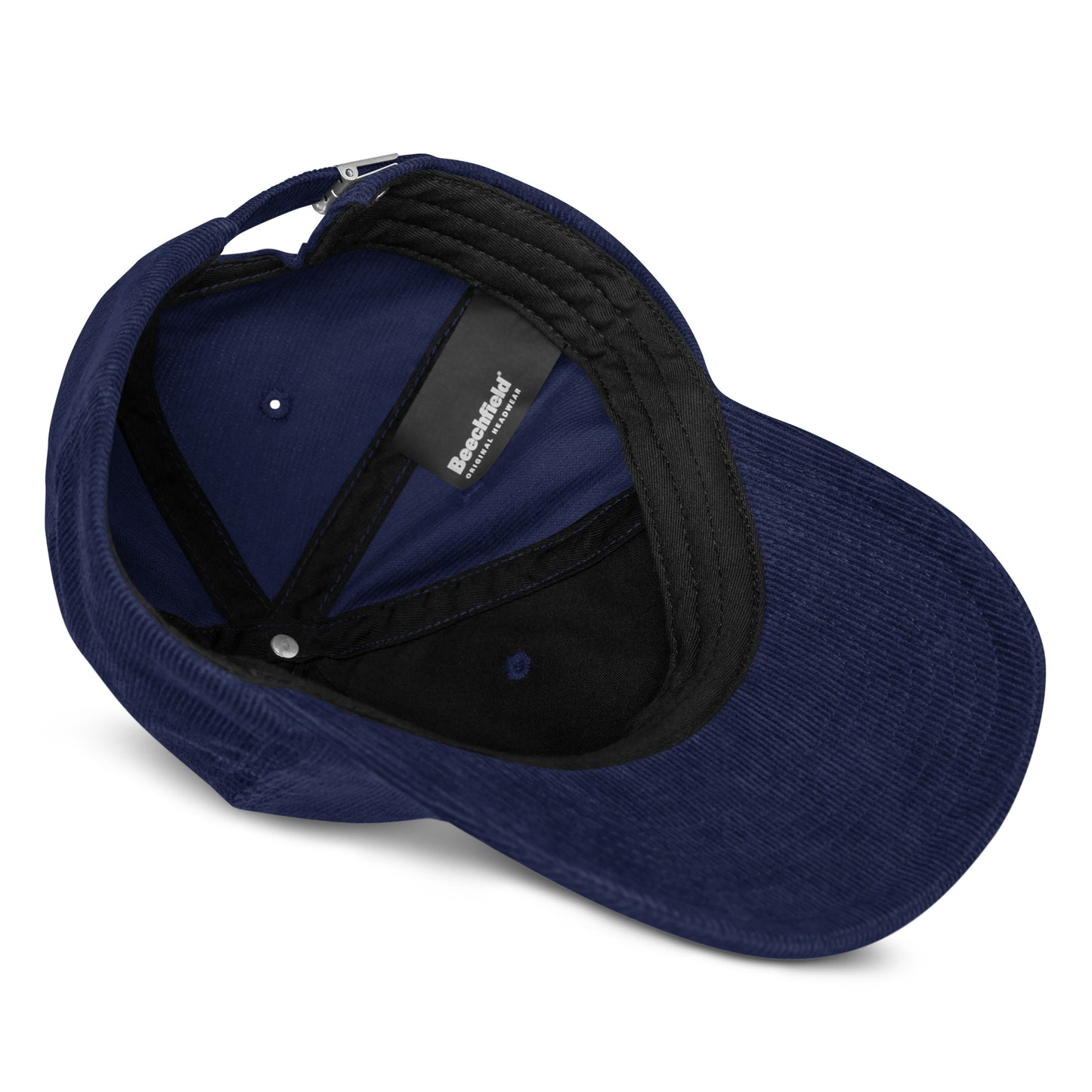 Logo Corduroy Cap / Navy