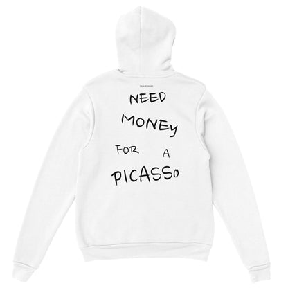 NEED MONEY FOR A PICASSO / Hoodie / White