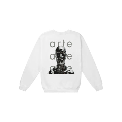 arte / Gallery Staff Collection / Sweatshirt / white-silver