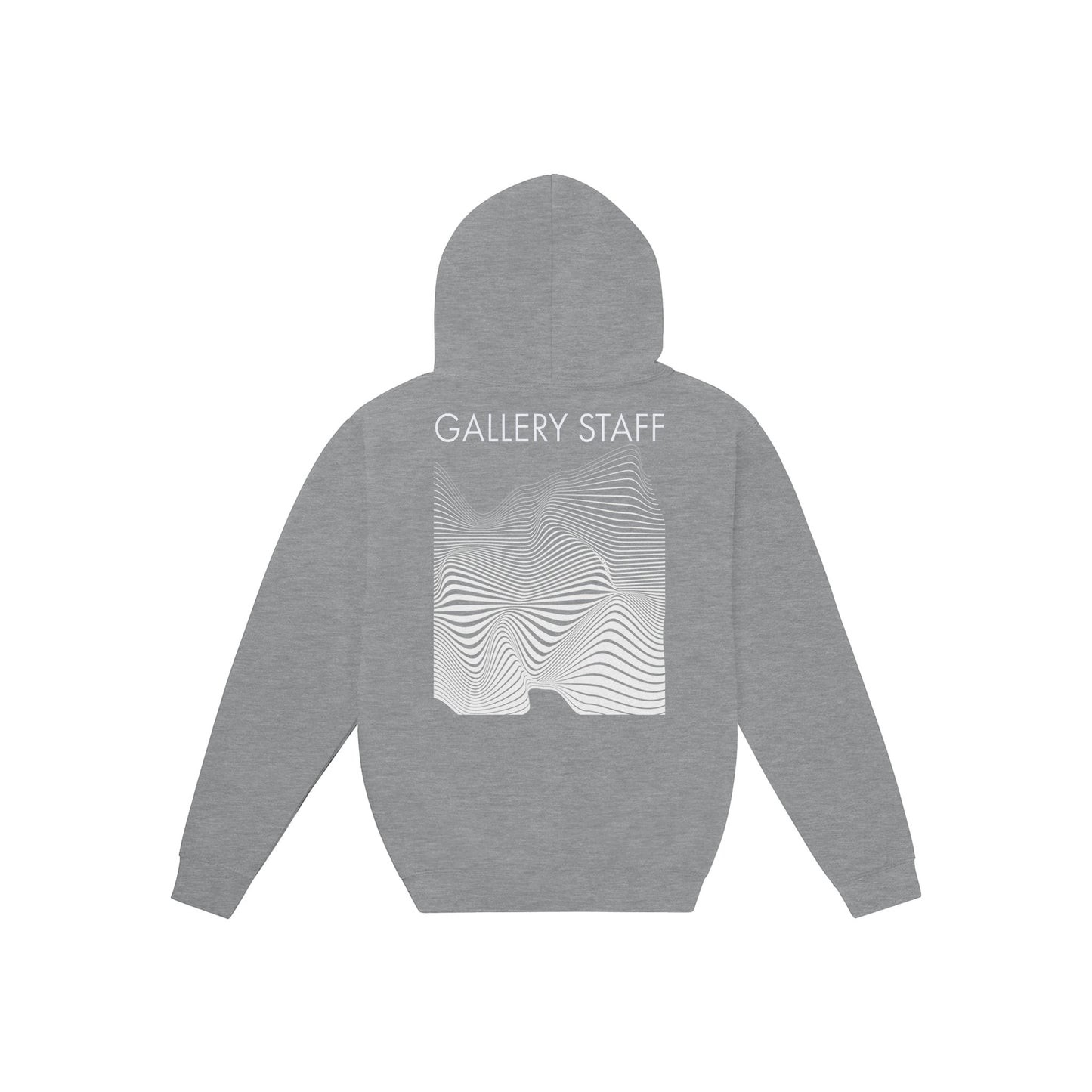 distortion / Gallery Staff Collection / Hoodie / grey