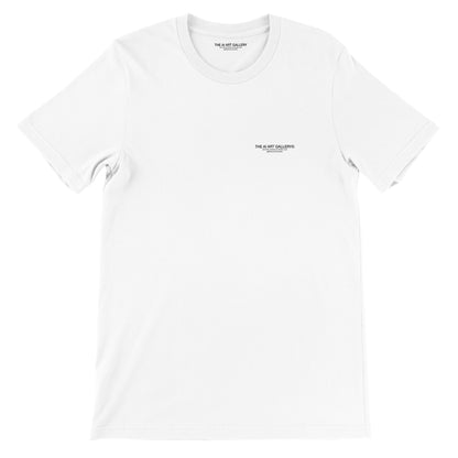 arte silver / Gallery Staff Collection / T-shirt / white