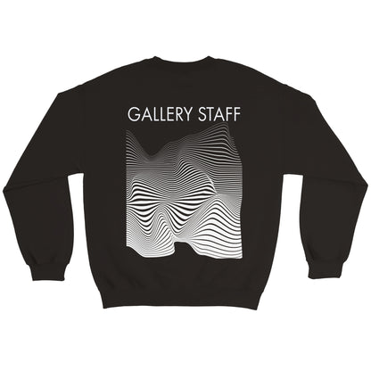 distortion / Gallery Staff Collection / Sweatshirt / black