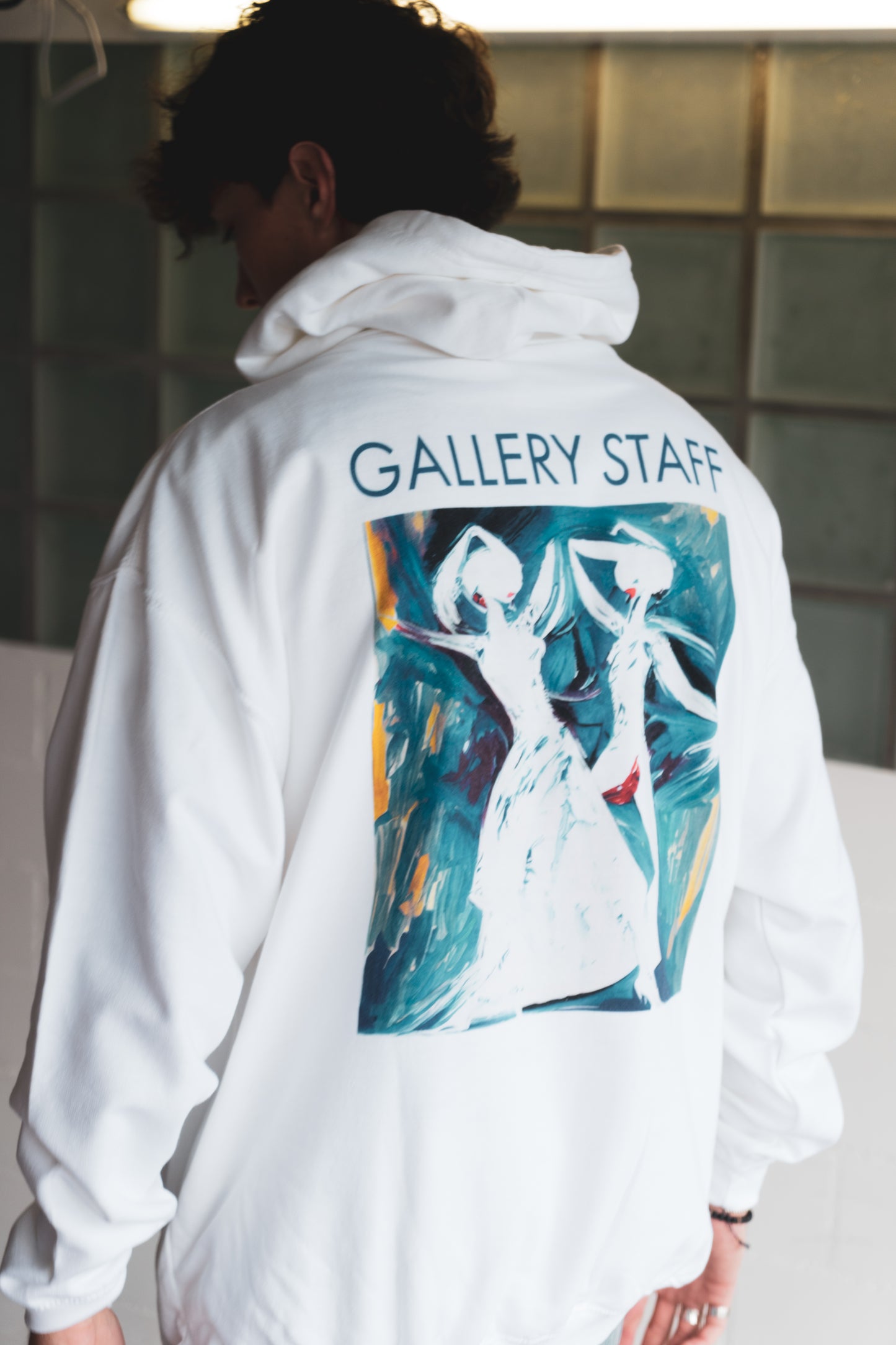 canvas dance / Gallery Staff Collection / Hoodie / white