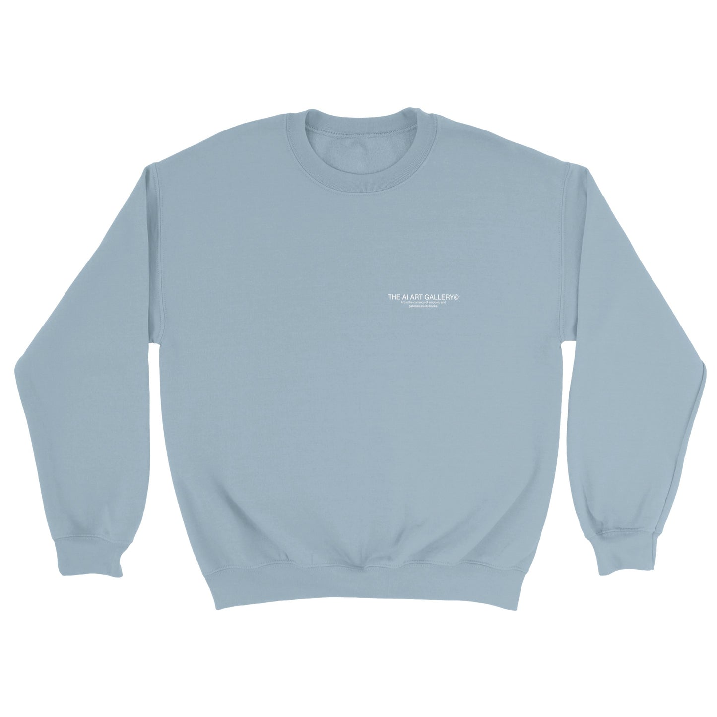 NEO-IMPRESSIONISM / Sweatshirt / light blue