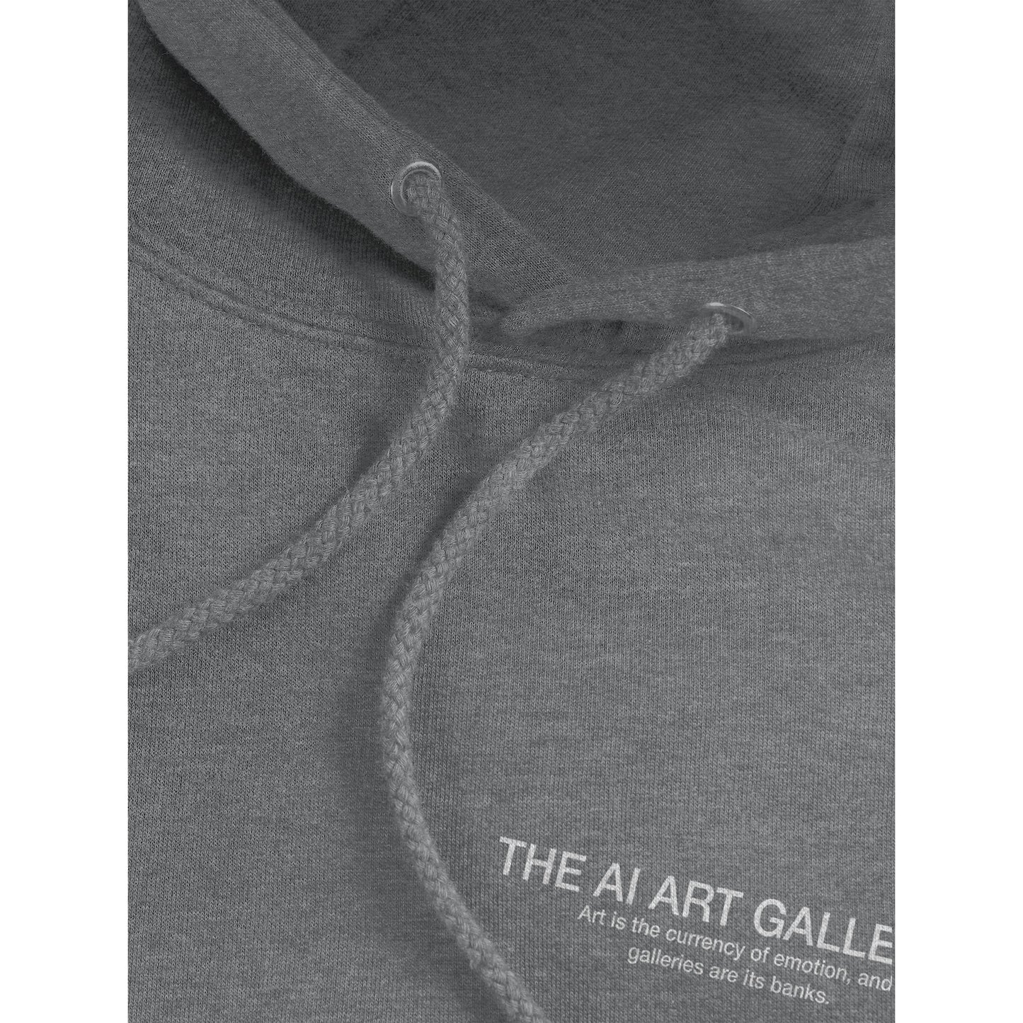 distortion / Gallery Staff Collection / Hoodie / grey