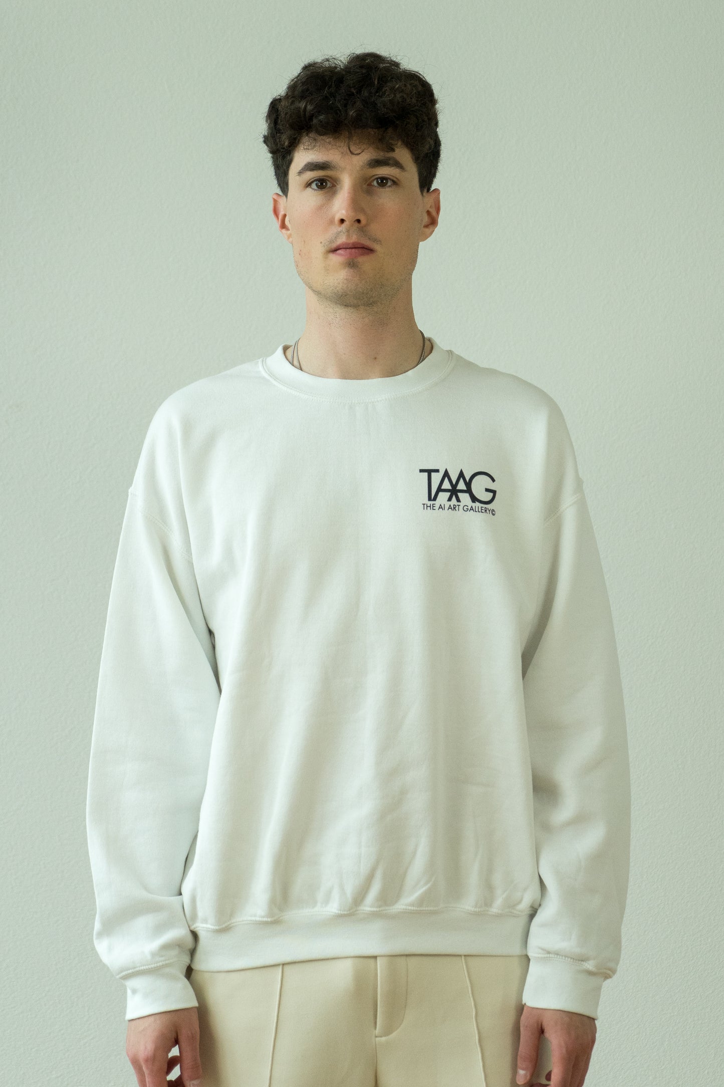 WHITE MAN SWEATSHIRT