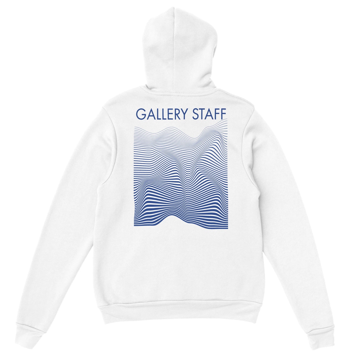 distortion / Gallery Staff Collection / Hoodie / white