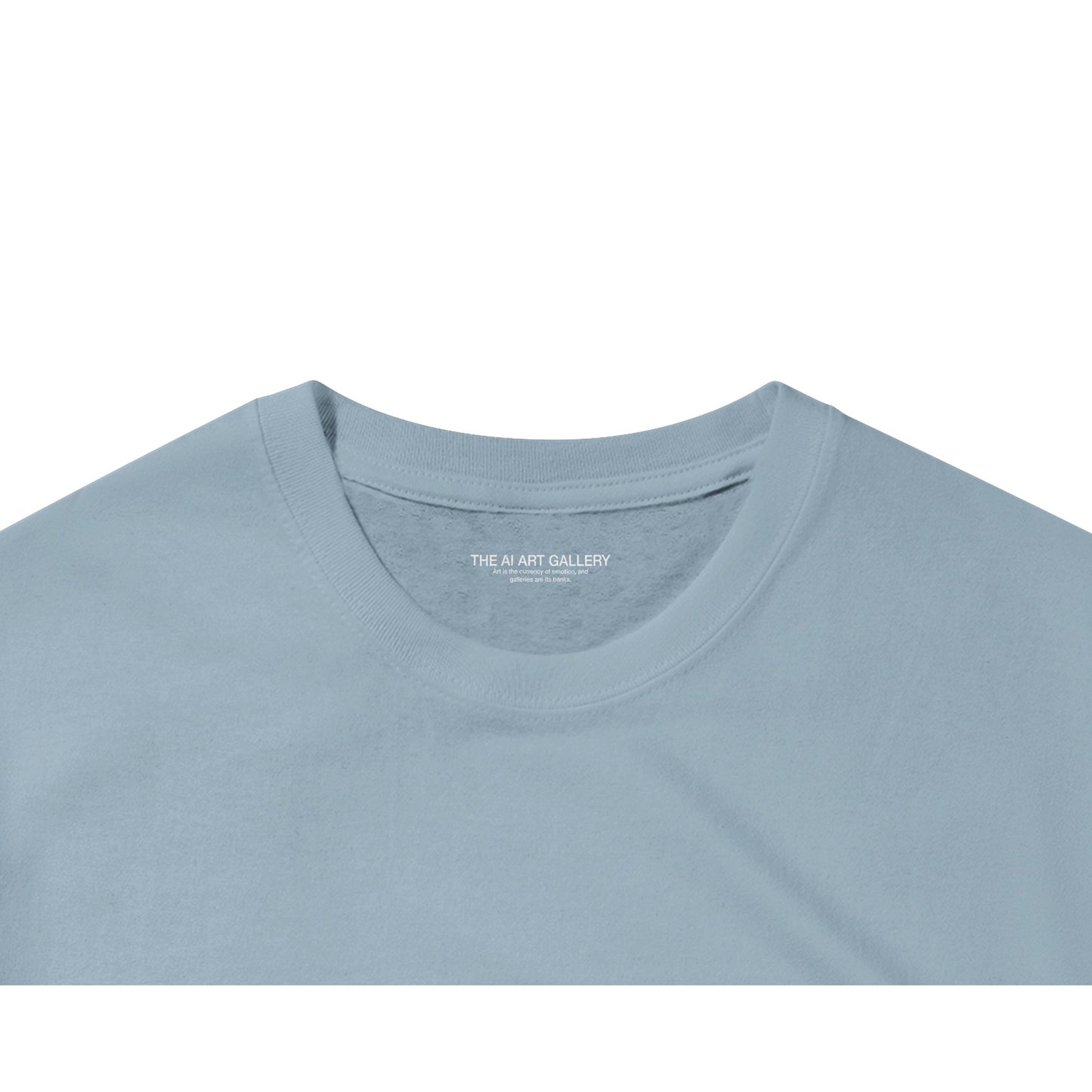 distortion / Gallery Staff Collection / T-shirt / light blue
