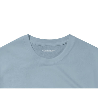 distortion / Gallery Staff Collection / T-shirt / light blue