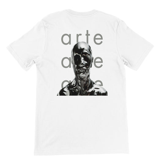 arte silver / Gallery Staff Collection / T-shirt / white