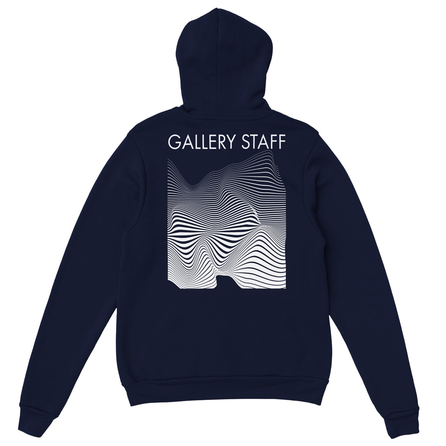 distortion / Gallery Staff Collection / Hoodie / navy