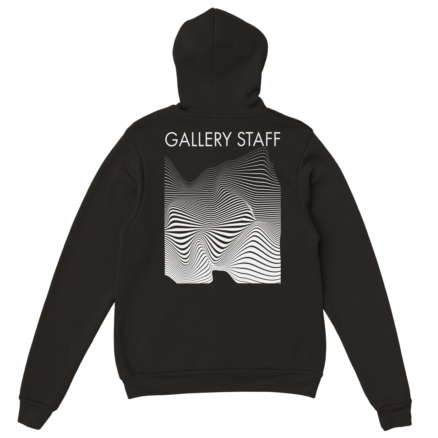 distortion / Gallery Staff Collection / Hoodie / black
