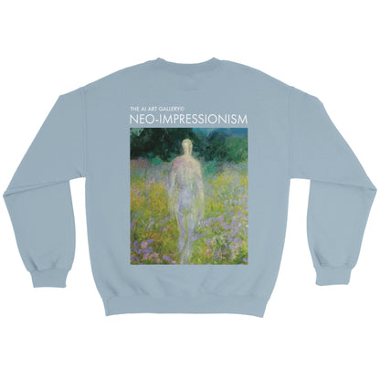 NEO-IMPRESSIONISM / Sweatshirt / light blue