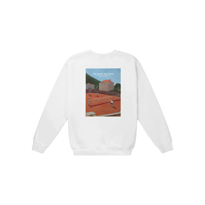 ARTSY TENNIS CLUB / / Sweatshirt / White