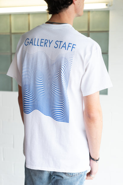 distortion / Gallery Staff Collection / T-shirt / white