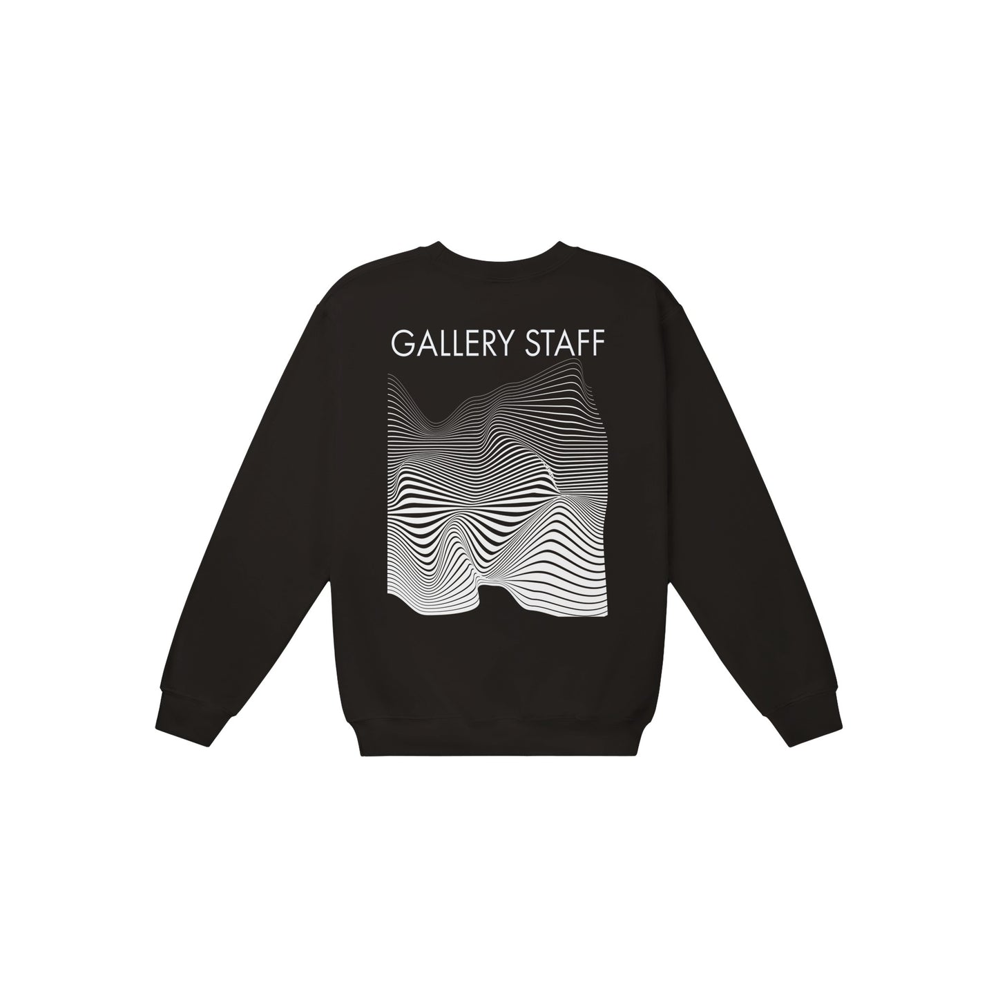 distortion / Gallery Staff Collection / Sweatshirt / black