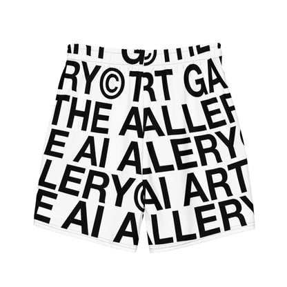 Swim trunks / Unisex / white