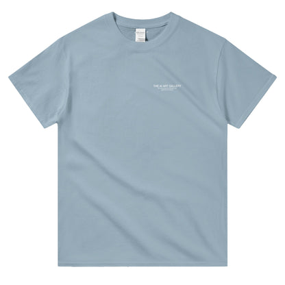 distortion / Gallery Staff Collection / T-shirt / light blue