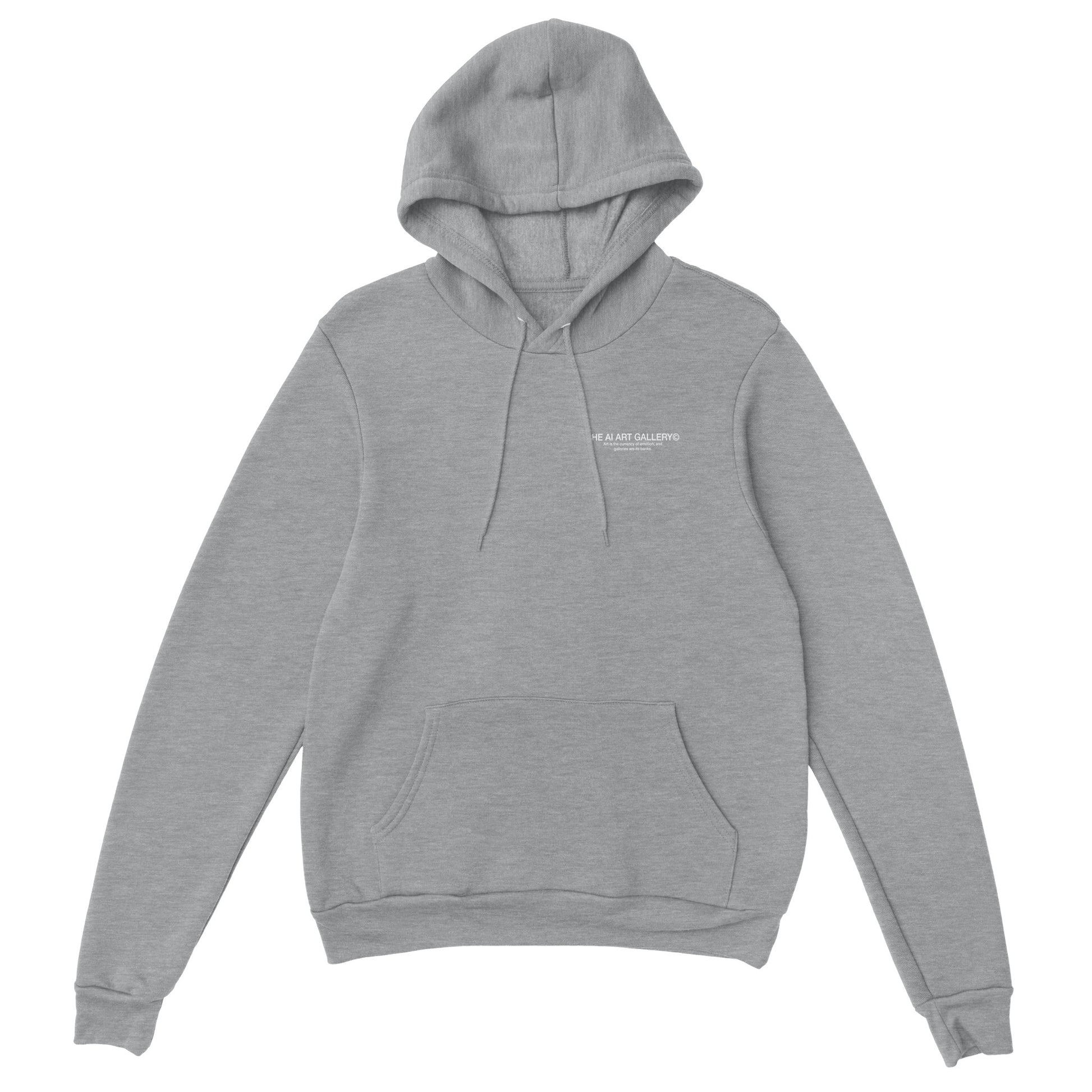 FUMIGANS FRATRIBUS / Hoodie / sports grey – THE AI ART GALLERY