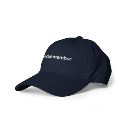 art club member / Dad cap / navy