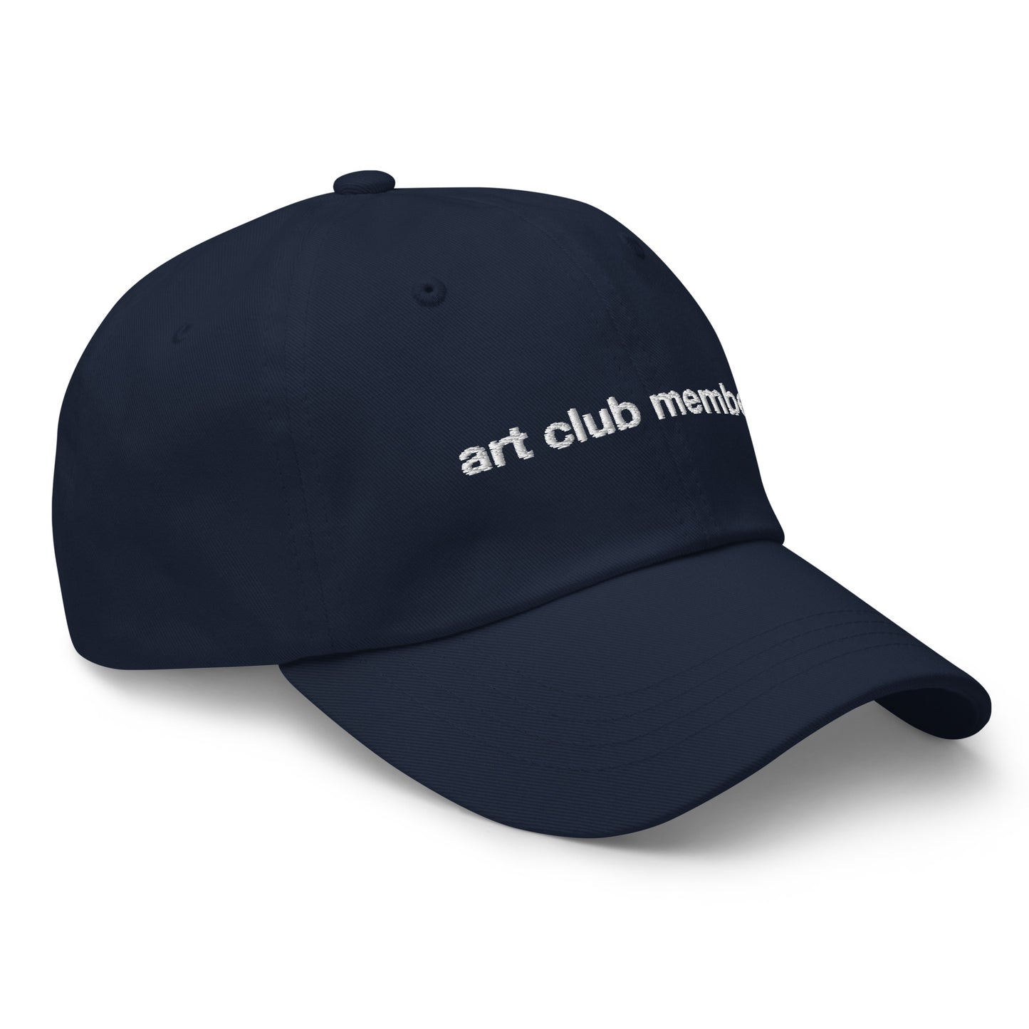 art club member / Dad cap / navy