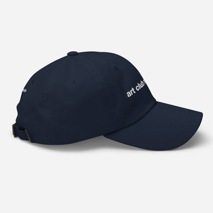 art club member / Dad cap / navy