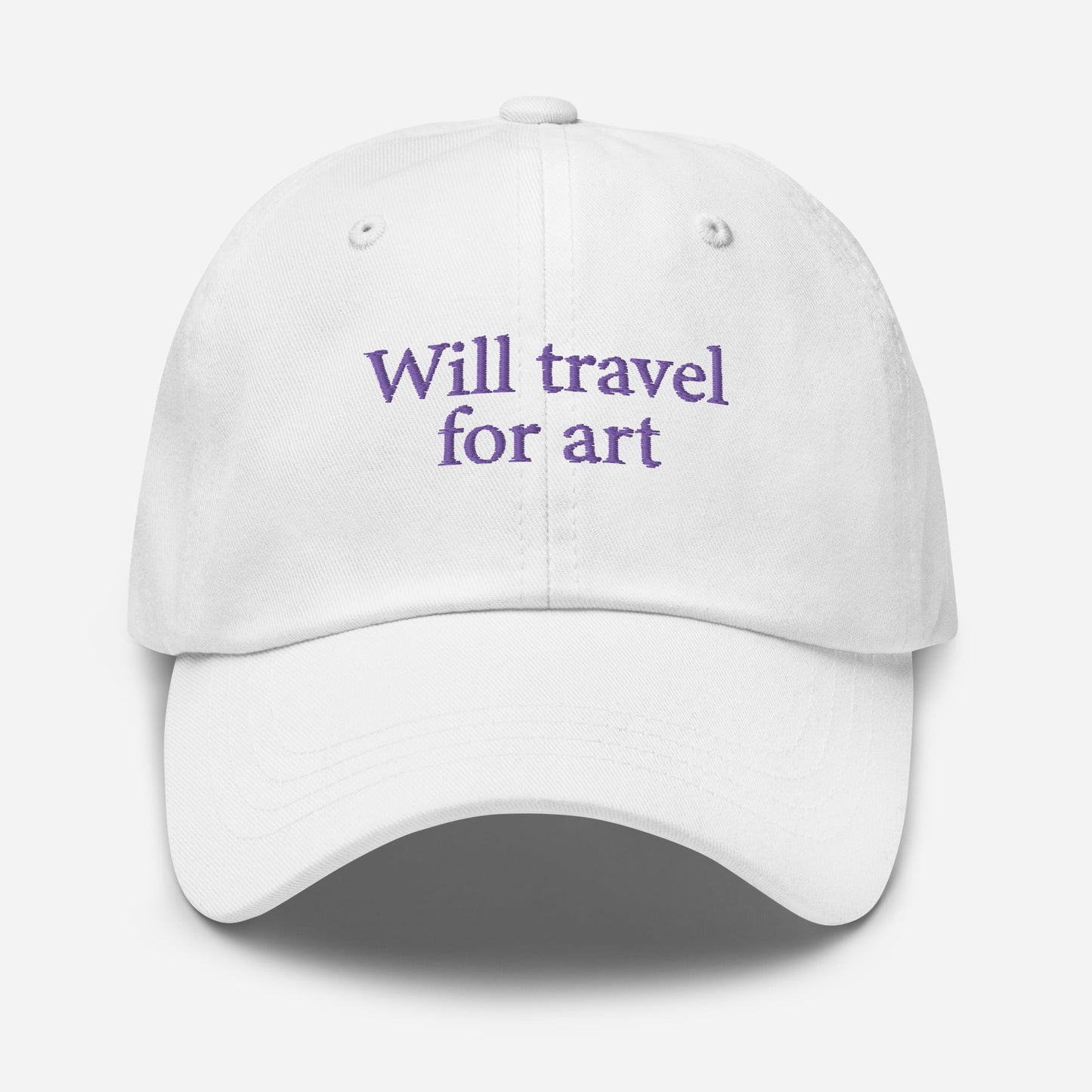 WILL TRAVEL FOR ART CAP