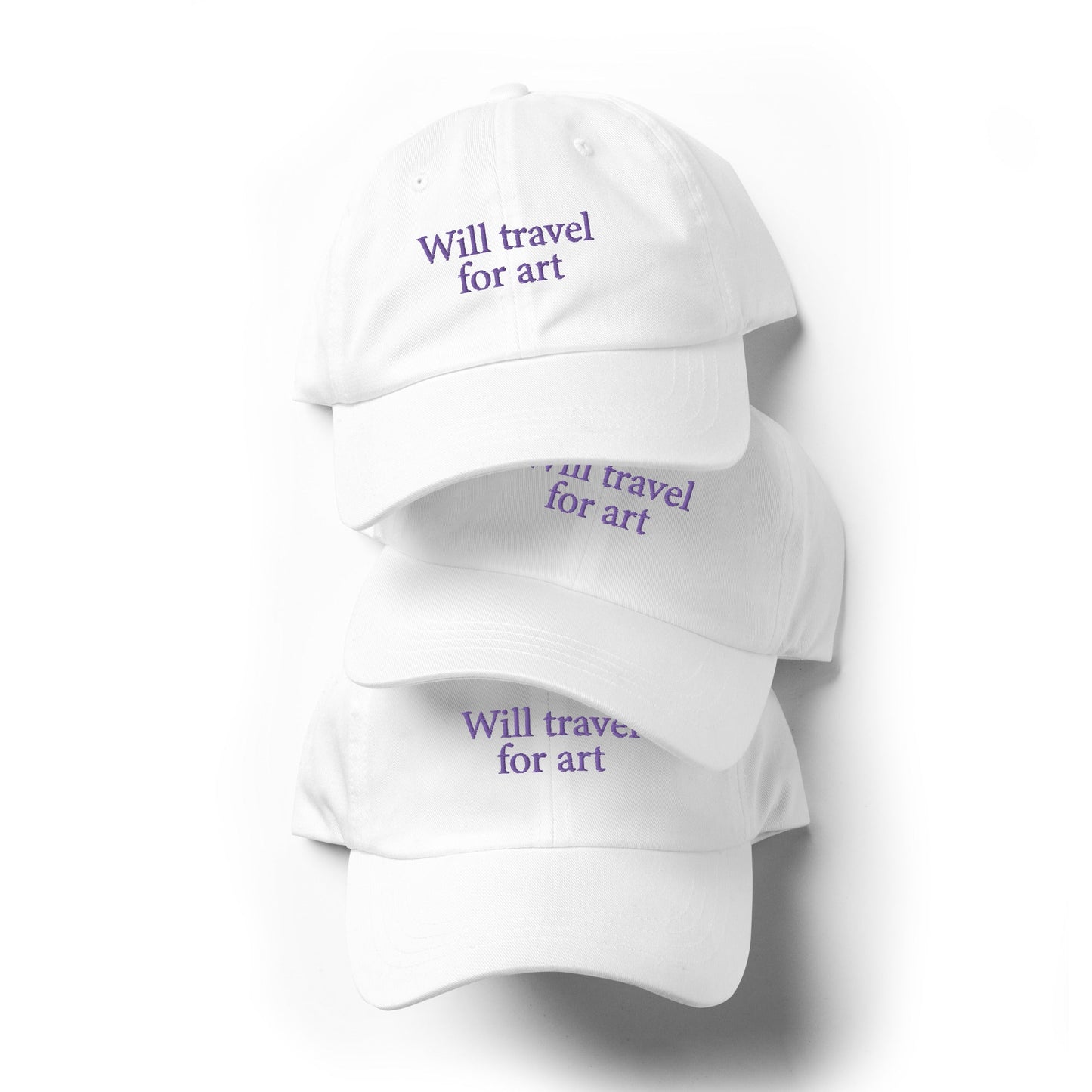 WILL TRAVEL FOR ART CAP