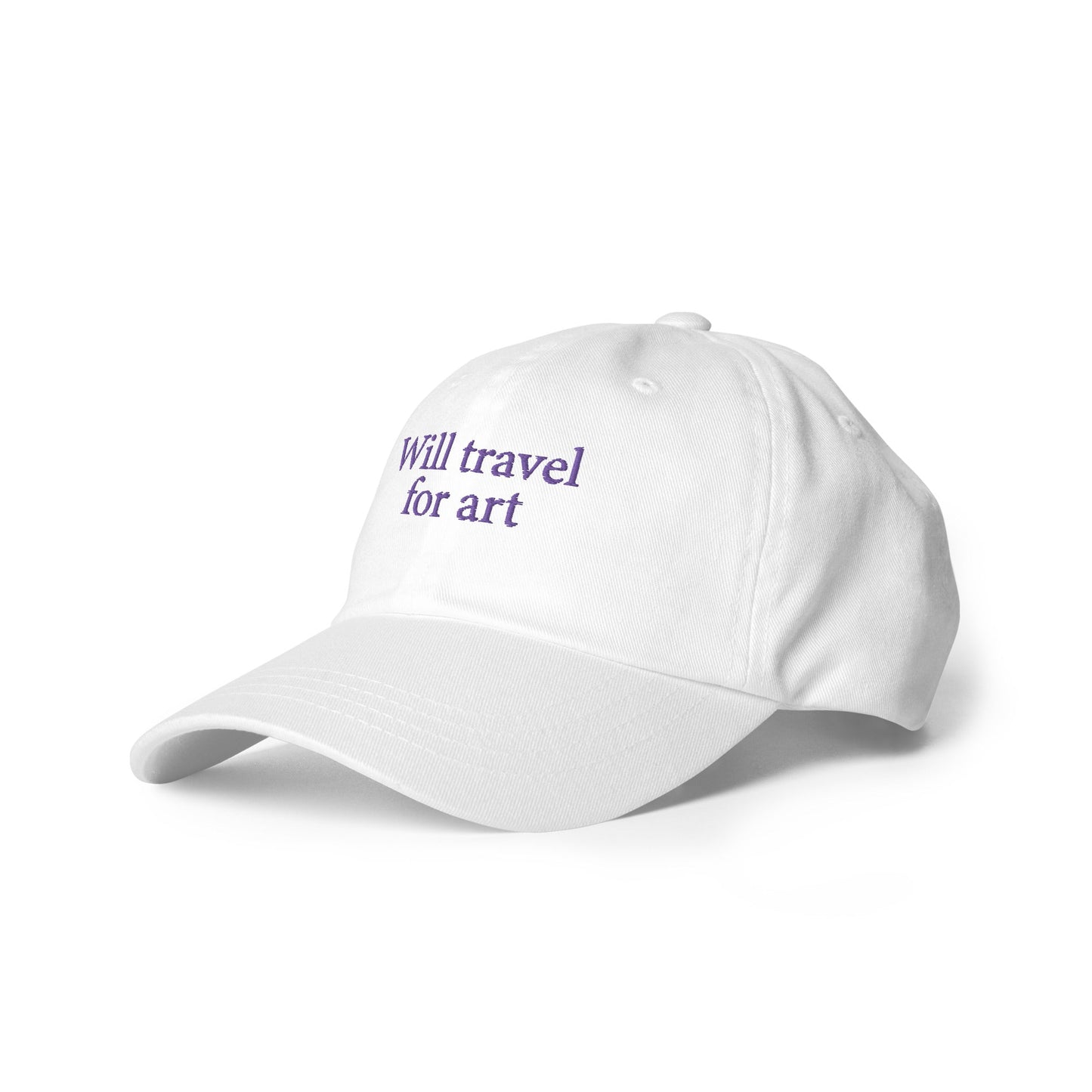 WILL TRAVEL FOR ART CAP