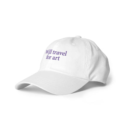 WILL TRAVEL FOR ART CAP