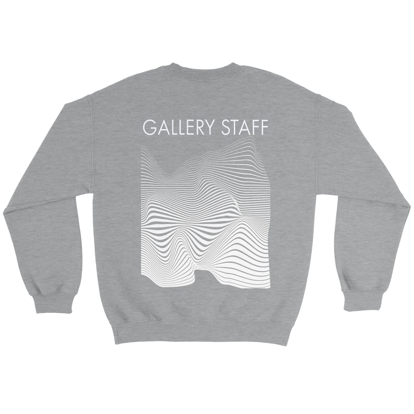 distortion / Gallery Staff Collection / Sweatshirt / sports grey