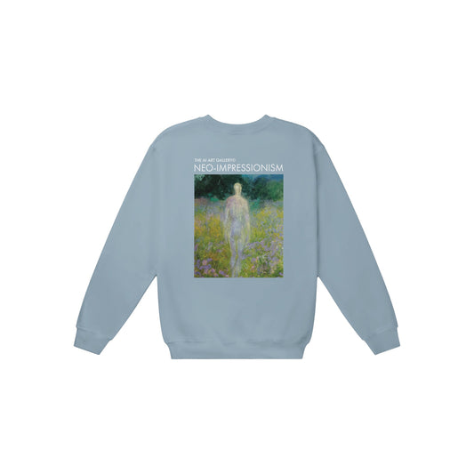 NEO-IMPRESSIONISM / Sweatshirt / light blue