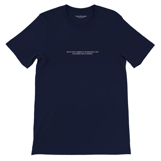 CURRENCY OF EMOTION / T-Shirt / navy
