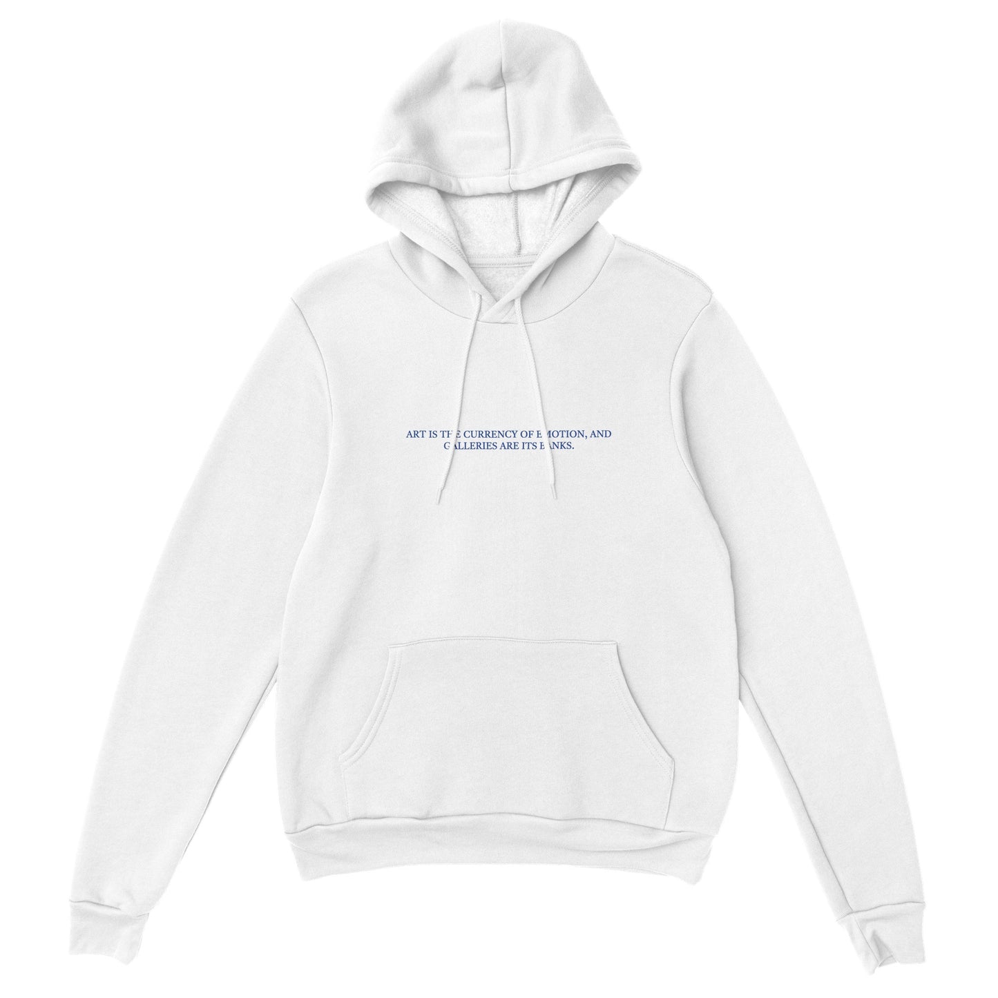 CURRENCY OF EMOTION / Gallery Staff Collection / Hoodie / white