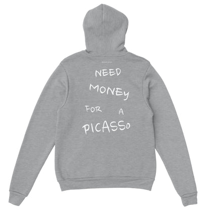 NEED MONEY FOR A PICASSO / Hoodie / grey