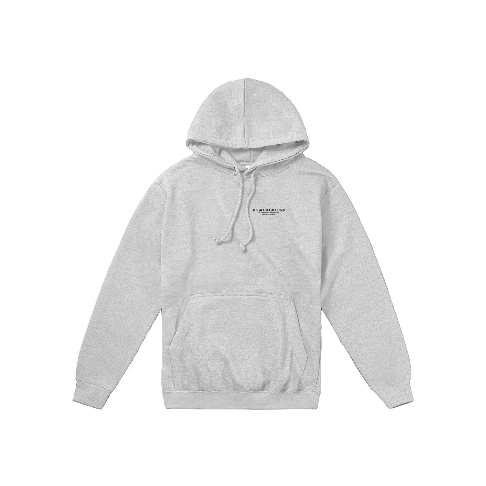 NEED MONEY FOR A PICASSO / Hoodie / White – THE AI ART GALLERY